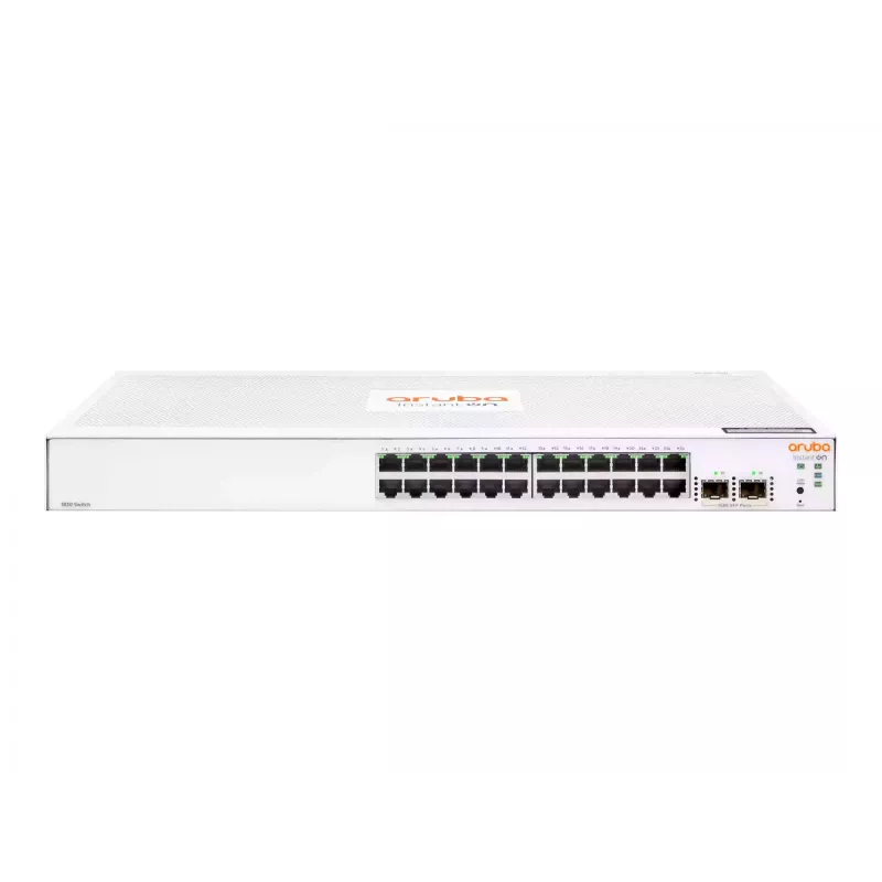 HPE Aruba Networking Instant On 1830 24G 2SFP valdomas L2 Gigabit Ethernet (10/100/1000) 1U jungiklis