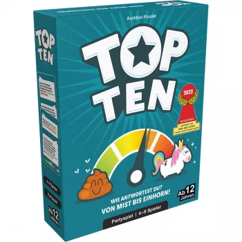 Stalo žaidimas „Top Ten“ – šeimyninis žaidimas
