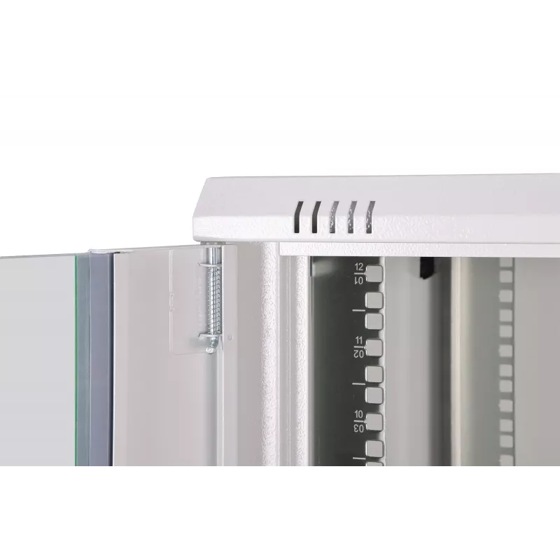 Sieninis stovas DIGITUS Dynamic-N 12U 600x600 mm IP20, rakinamas, kabelių valdymas, nesurinktas