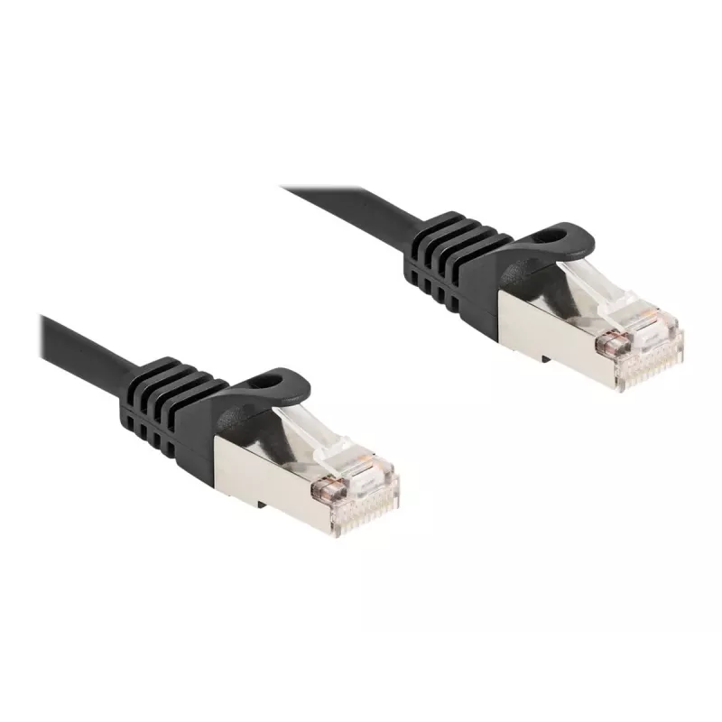 DeLOCK RJ50 (vyriškas) į RJ50 (vyriškas) S/FTP tinklo kabelis 0,25 m juodos spalvos