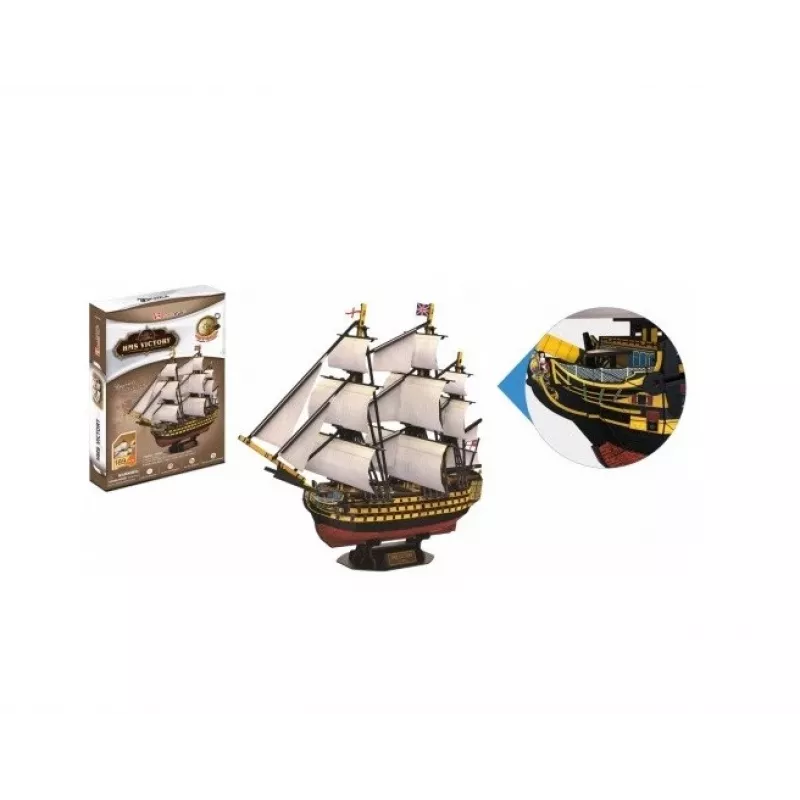 3D dėlionė CubicFun HMS Victory