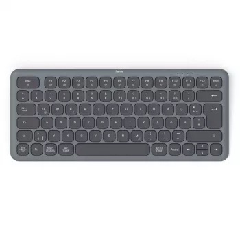 Belaidė klaviatūra Hama WK-500 multi device juoda-pilka