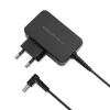 Maitinimo adapteris nešiojamam kompiuteriui QOLTEC 51033, 45 W, 19,5 V, 2,31 A, 220–240 V, vidaus, juodas, 1,7 m laidas