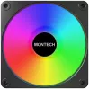 Montech GF120R V2 ARGB 120 mm ventiliatoriaus rinkinys 3 vnt. juodas