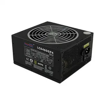 LC Power GP4 serija LC6460GP4 V2,4 - Maitinimo blokas (vidinis) - ATX12V 2,4 - 80 PLUS Gold - 460 W - aktyvus PFC (LC6460GP4)