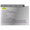 Kampinis šlifuoklis DeWALT DWR490 – 2200 W, 230 mm diskas, 6600 aps./min., 5,2 kg