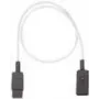 Prailginimo kabelis Bachmann 356.910 IEC 60320 C20–C19 16A 50 cm pilkas