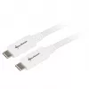 USB laidas Sharkoon USB 3.2 Gen 1 0,5 m baltas
