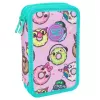 Pieštukinė Coolpack Jumper 2 su dviejų skyrių dizainu, užtrauktuku, audinio apdaila
