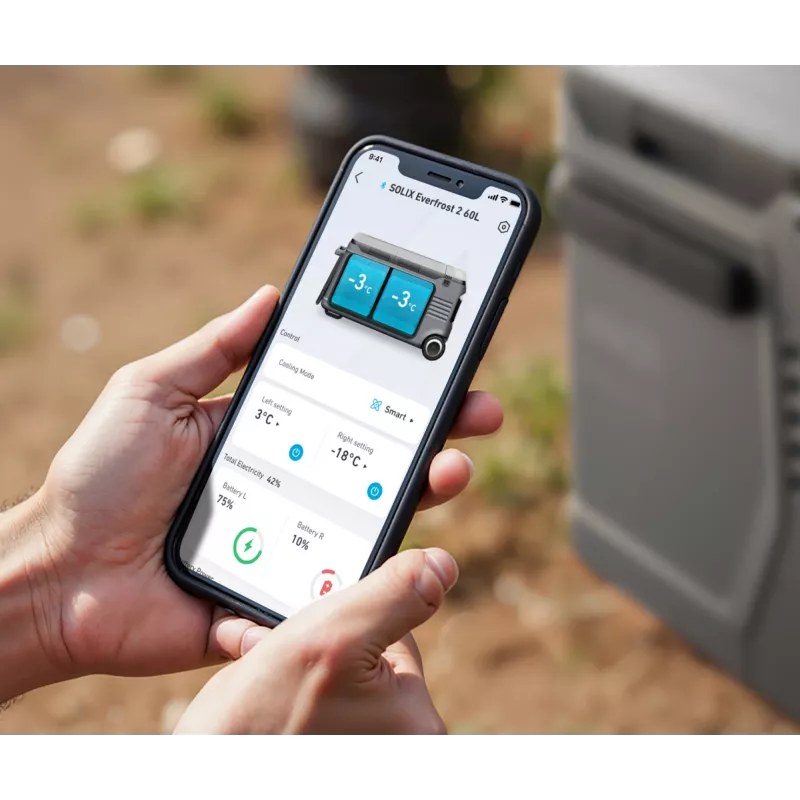 Anker Innovations A17A53A1 58 L nešiojamas kompresorinis šaldytuvas-šaldiklis
