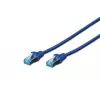 Tinklo kabelis Digitus CAT 5e SF/UTP RJ-45 1 m mėlynas