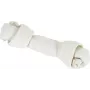 Dantų kramtomasis kaulas ZOLUX Knotted White Bone 140 g — jautienos skonio, vidutinių veislių šunims (250 mm)