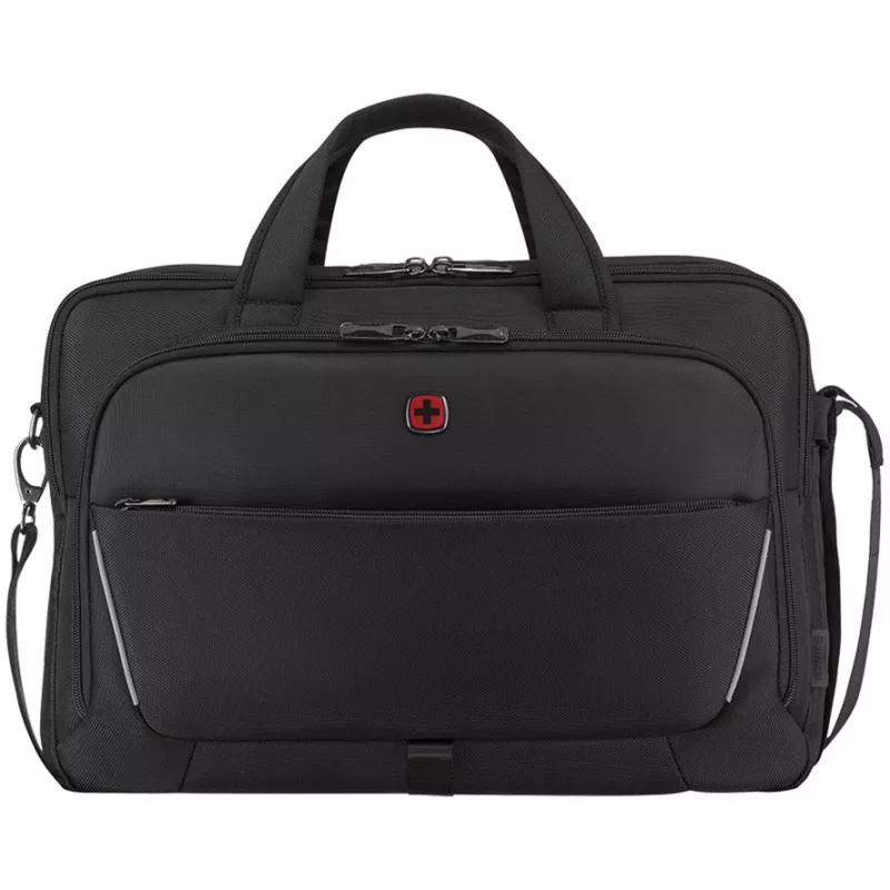 Wenger portfelis Meteor, tinka 16–17 colių nešiojamam kompiuteriui (iki 43,2 cm), juodas