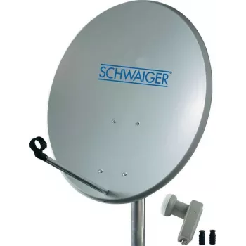 Palydovinė sistema SCHWAIGER SPI5500SET2 dviems dalyviams, dviejų išėjimų LNB rinkinys