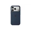 Silicone Dėklas Apple iPhone 17 Pro MagSafe Midnight Tamsiai Mėlyna