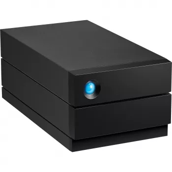 Darbalaukio RAID HDD masyvas SEAGATE LaCie 2big Raid USB‑C 40TB — 2 lizdai, HDD, USB‑C