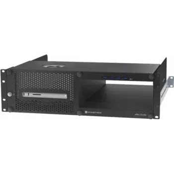 Rackmontavimo korpusas Sonnet xMac Studio 3U juodas su SSD laikikliu