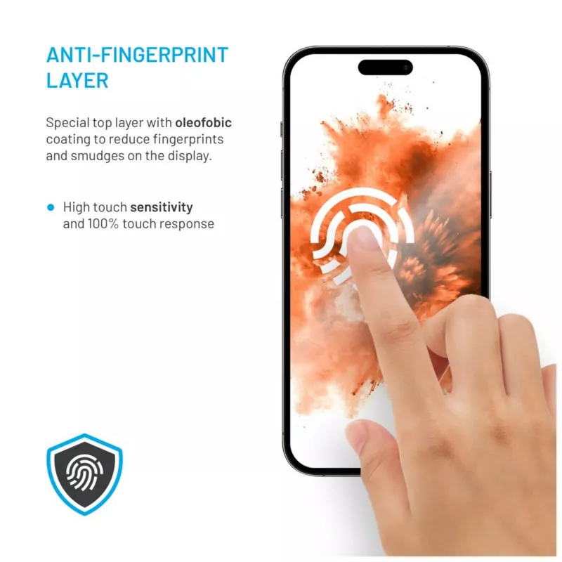 Apsauginis stiklas FIXED, skirtas Samsung Galaxy A17 4G/5G — grūdintas, permatomas