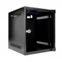 Extralink LITE 6U 10 280x310 sieninis stelažas juodas