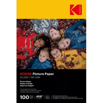 Kodak 180gsm 9.1mil Glossy 4/6x100