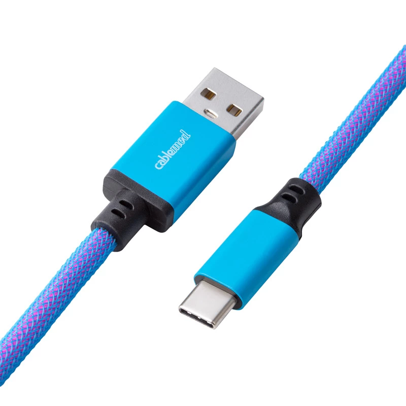 Cablemod CM-PKCA-CLBALB-ILB150ILB-R USB laidas 1,5 m USB A USB C mėlynas
