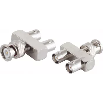 Adapteris ShiverPeaks 98820-2 vaizdo/garso Y kabelis 1 BNC kištukas į 2 BNC lizdus