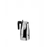 Alessi MT18/3 Espresso aparatas Ossidiana, Nerūdijantis plienas, Aliuminis, 3,5 x 18,5 x 40,5 cm