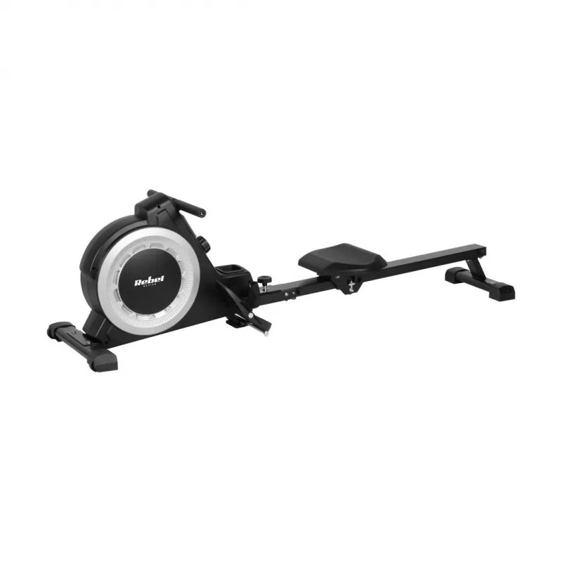 Irklavimo treniruoklis Rebel RBA-1005 magnetinis pasipriešinimas, 16 lygių, sulankstomas, maks. vartotojo svoris 120 kg