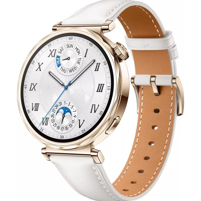 Huawei WATCH GT 5 41mm | Išmanusis laikrodis | GPS | AMOLED | 1,32 colio | Baltas