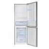 Šaldytuvas-šaldiklis AMICA FK2425.4UNTX(E) laisvai pastatomas 277 L bendras, apatinis šaldiklis 74 L, inverteris, sidabrinis, 1593×540×550 mm