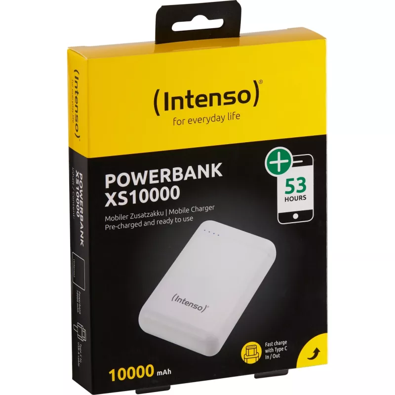 Power Bank USB 10000 mAh / Baltas XS10000 Intenso