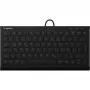 Klaviatūra KeySonic KSK-5011ELC (DE) USB QWERTZ juoda