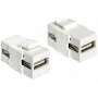 USB2.0 A lizdas-lizdas adapteris DeLOCK 86317