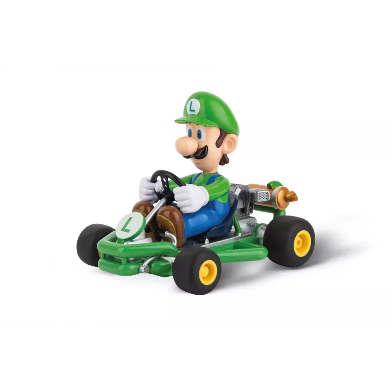 Carrera RC Action 2,4GHz Mario Kart™ Pipe Kart Luigi – Radijo bangomis valdomas automobilis