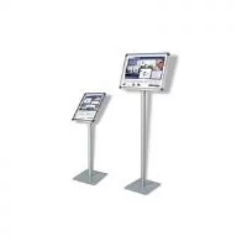 Informacinis stovas Franken BS0902 A3 aliuminis sidabrinis