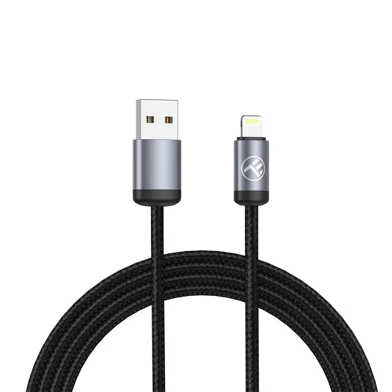 USB į Lightning laidas Tellur TLL155761, 1 m, 3 A, juodas