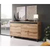 Cama komoda NORD votano ąžuolas/antracitas