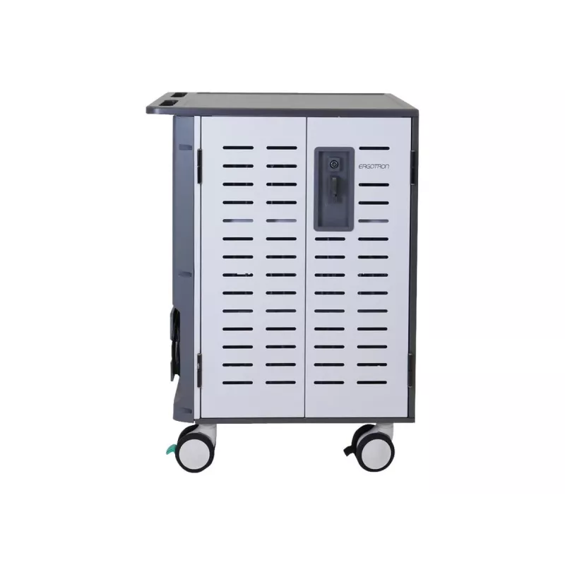 Ergotron Zip40 – Įkrovimo vežimėlis 40 planšečių / nešiojamųjų kompiuterių – ekranas iki 39,6 cm (iki 15,6 colio)
