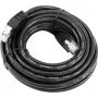 Ethernet kabelis Omnitronic CAT‑5 1 m, juodas