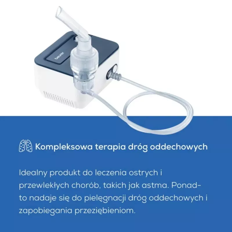 Nešiojamas inhaliatorius Beurer IH16 purkštuvas astmai ir kvėpavimo terapijai