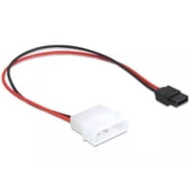 Delock maitinimo laidas Molex 4 kištukas į Slim SATA 6 lizdą 24 cm