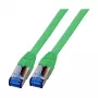 EFB-Elektronik RJ45 Patch Laidas Cat.6A S/FTP TPECat.7 Superflex Žalias 1m (K5525FGN.1)