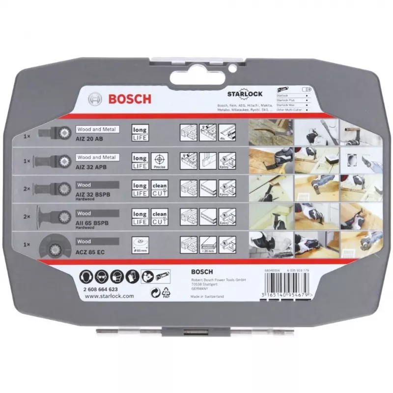 Bosch 2608664623 atsarginis pjūklo diskas, juodas