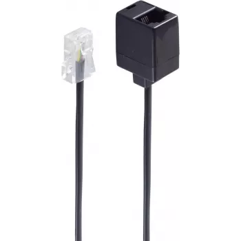 shiverpeaks BS70226-8/4 Telefono laidas 6 m Juodas (BS70226-8/4)
