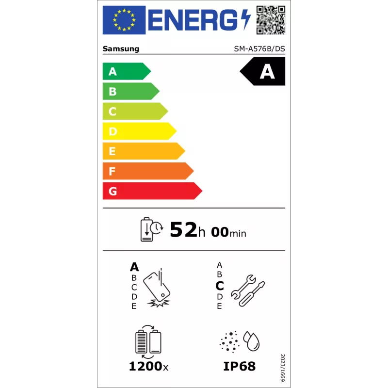 Samsung Galaxy A57 5G 17 cm (6,7 colio) Dual SIM USB Type-C 8 GB 128 GB 5000 mAh Pilka