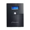 Nepertraukiamo maitinimo šaltinis PowerWalker VI 3000 SCL – linijinis-interaktyvus UPS 3 kVA / 1800 W, 230 V, 9 Ah baterija, LCD, bokštas, juodas