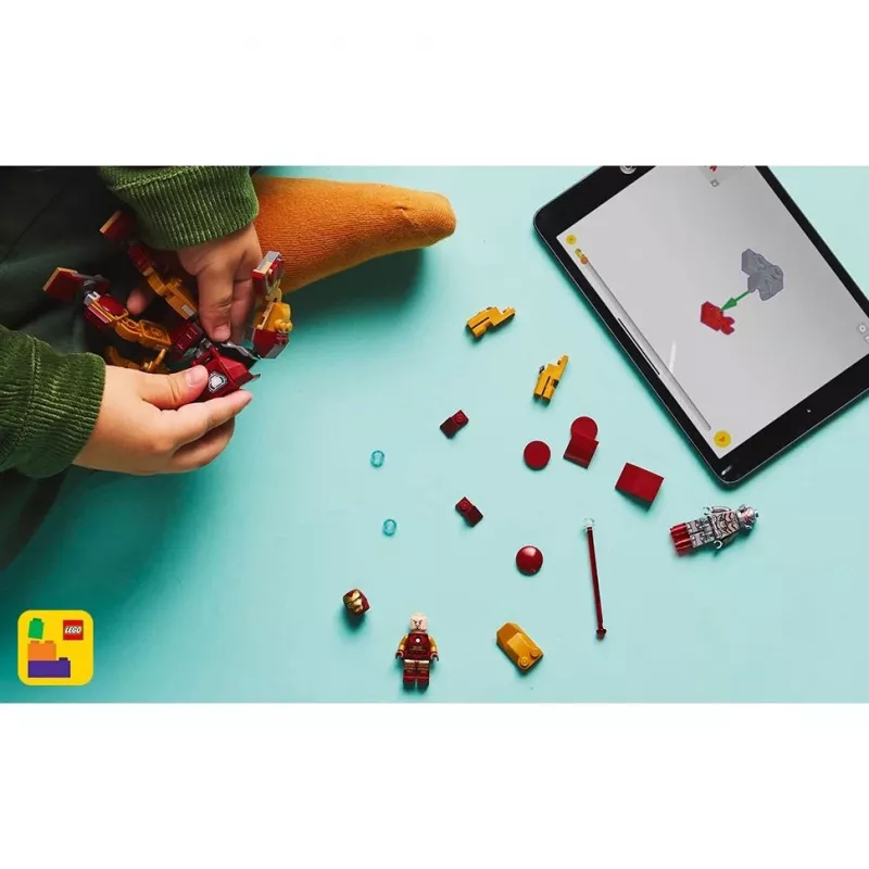 LEGO MARVEL 76307 Geležinio Žmogaus Mech prieš Ultroną