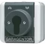 JUNG 833.18 W Raketinis jungiklis – 1P – Laidinis – Juodas – Baltas – Termoplastas – IP44