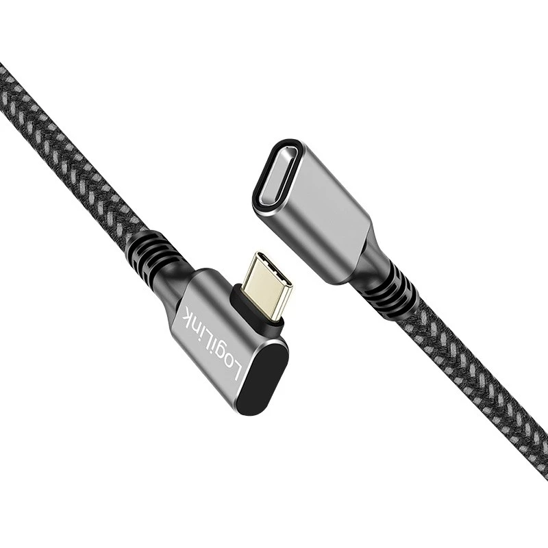 USB 3.2 Gen2 tipo-C prie USB-C lizdo, PD, 1 m ilgio ilginamasis kabelis