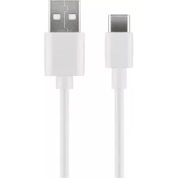 MicroConnect USB-C laidas USB A į USB C 2 m baltas USB 2.0